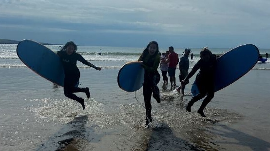 Anglais et surf en irlande